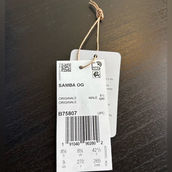 Adidas Samba OG Shoes - Picture 7 of 8